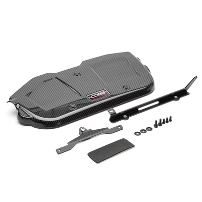 COBB Subaru Redline Carbon Fiber Engine Cover - 2015-2021 Subaru WRX