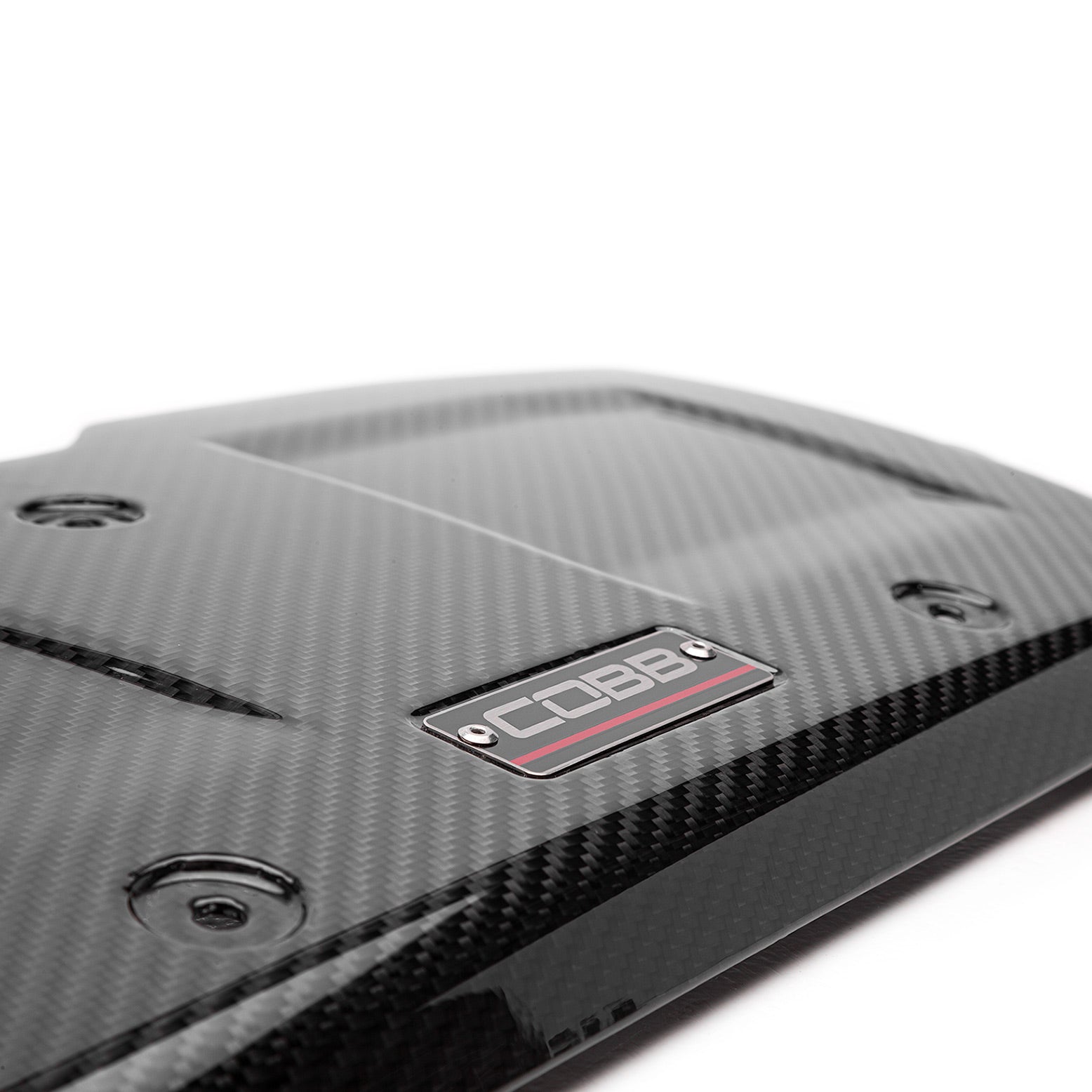COBB Subaru Redline Carbon Fiber Engine Cover - 2015-2021 Subaru WRX