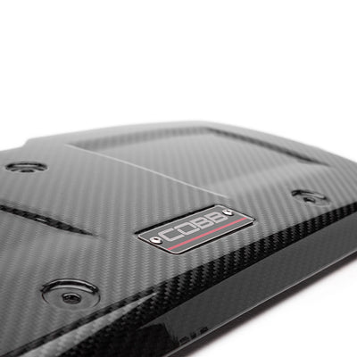 COBB Subaru Redline Carbon Fiber Engine Cover - 2015-2021 Subaru WRX