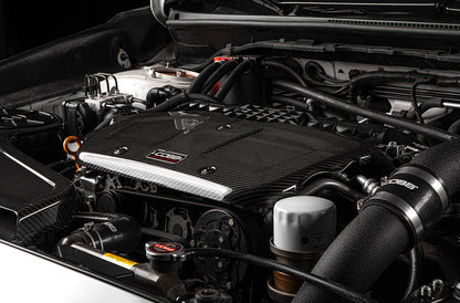 COBB Subaru Redline Carbon Fiber Engine Cover - 2015-2021 Subaru WRX