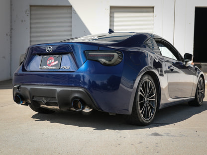 aFe Takeda Exhaust Cat-Back 304 Stainless Steel - 2013-2022+ Toyota 86 / GR86 / Scion FRS / Subaru BRZ