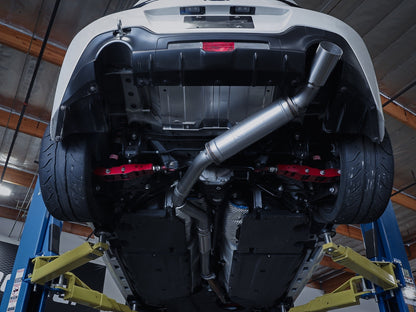 aFe Takeda 3 IN 304 Stainless Steel Cat-Back Exhaust System w/ Brushed Tip - 2013-2022+ Subaru BRZ / Toyota 86 / GR86 / Scion FR-S