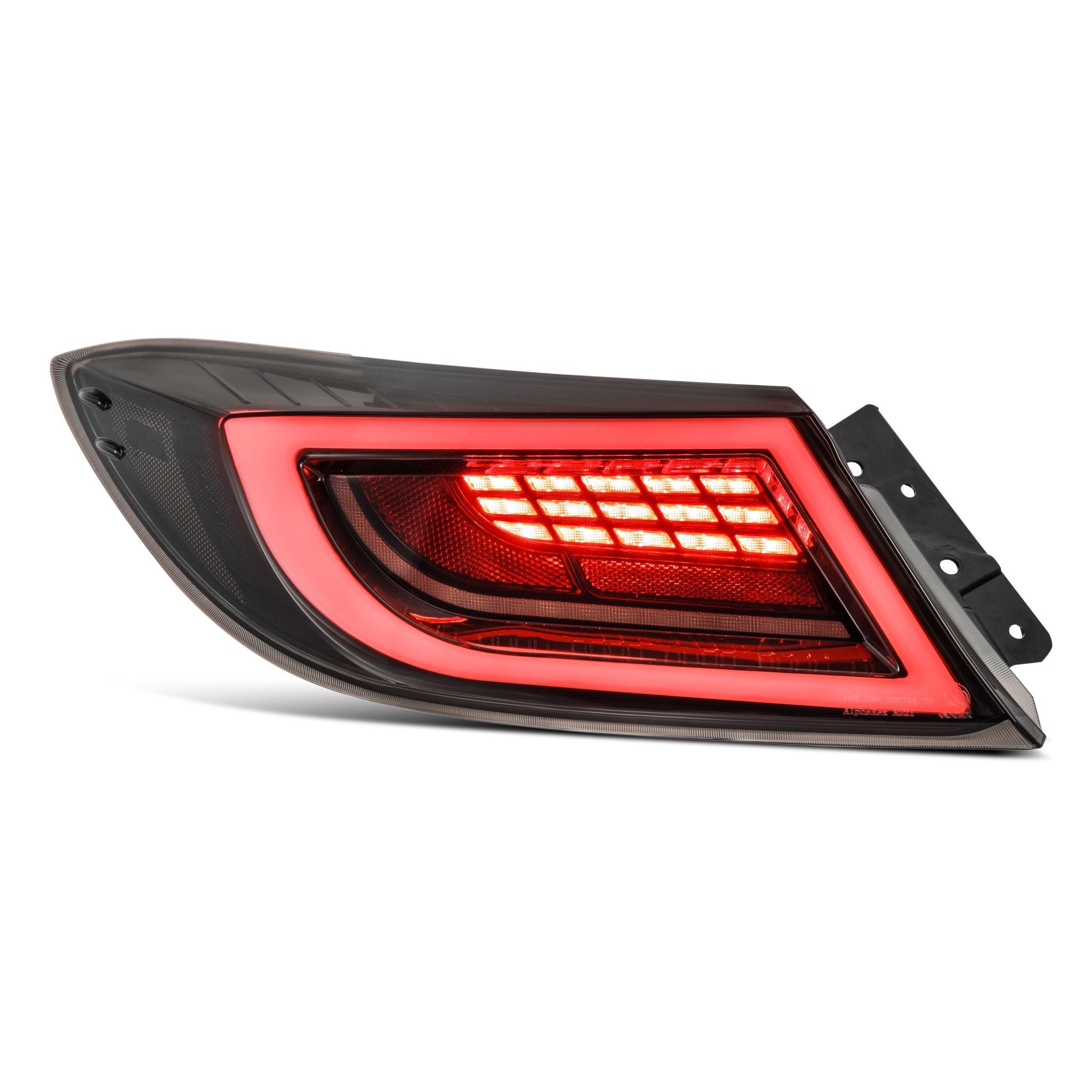 AlphaRex LUXX-Series LED Tail Lights Black Smoke - 2022+ Toyota GR86 / Subaru BRZ