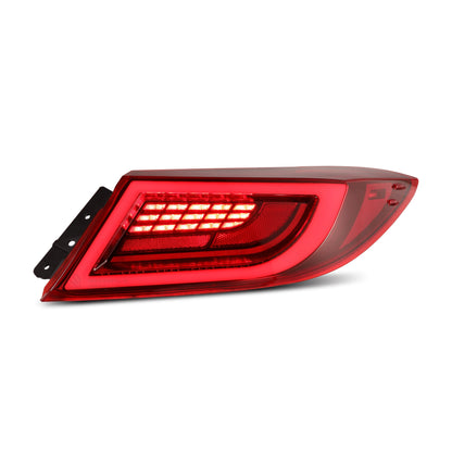 AlphaRex LUXX-Series LED Tail Lights Vivid Red - 2022+ Toyota GR86 / Subaru BRZ