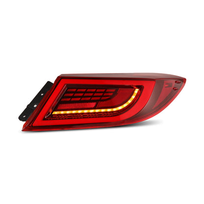 AlphaRex LUXX-Series LED Tail Lights Vivid Red - 2022+ Toyota GR86 / Subaru BRZ