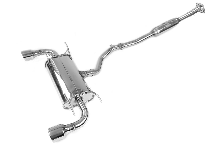 Invidia Q300 Cat-Back Exhaust w/ Rolled Tips - 2013-2022+ Toyota GR86 86 / Subaru BRZ / Scion FRS