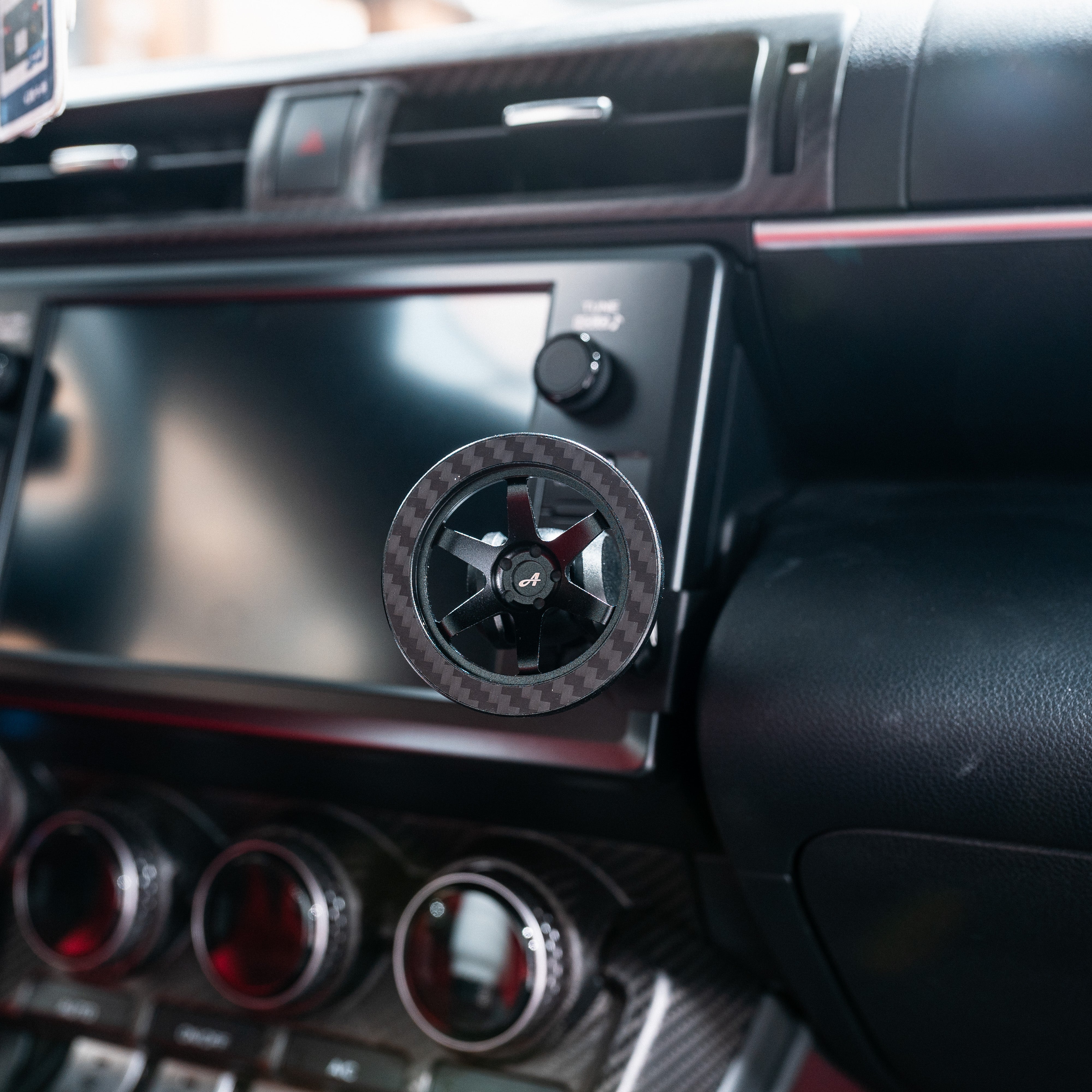 Anima 1" Left Hand Drive Ball Base Phone/Garmin Catalyst Mount - 2022+ Toyota GR86 / Subaru BRZ