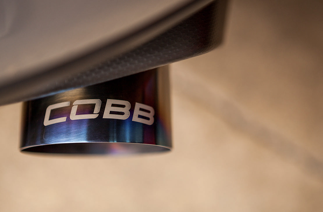 Cobb Subaru Titanium 3" Cat-Back Exhaust - 2015-2021 Subaru WRX / STI