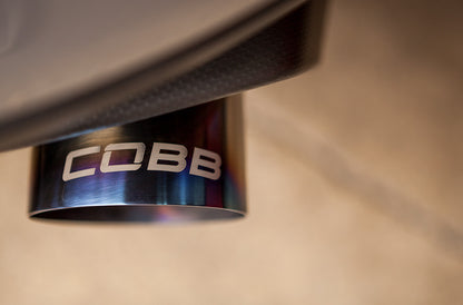 Cobb Subaru Titanium 3" Cat-Back Exhaust - 2015-2021 Subaru WRX / STI