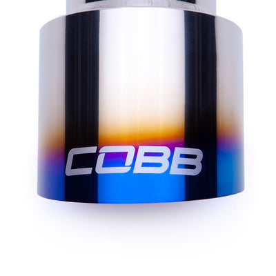 Cobb Subaru Titanium Tip Catback Exhaust Kit - 2015-2021 Subaru WRX / STI