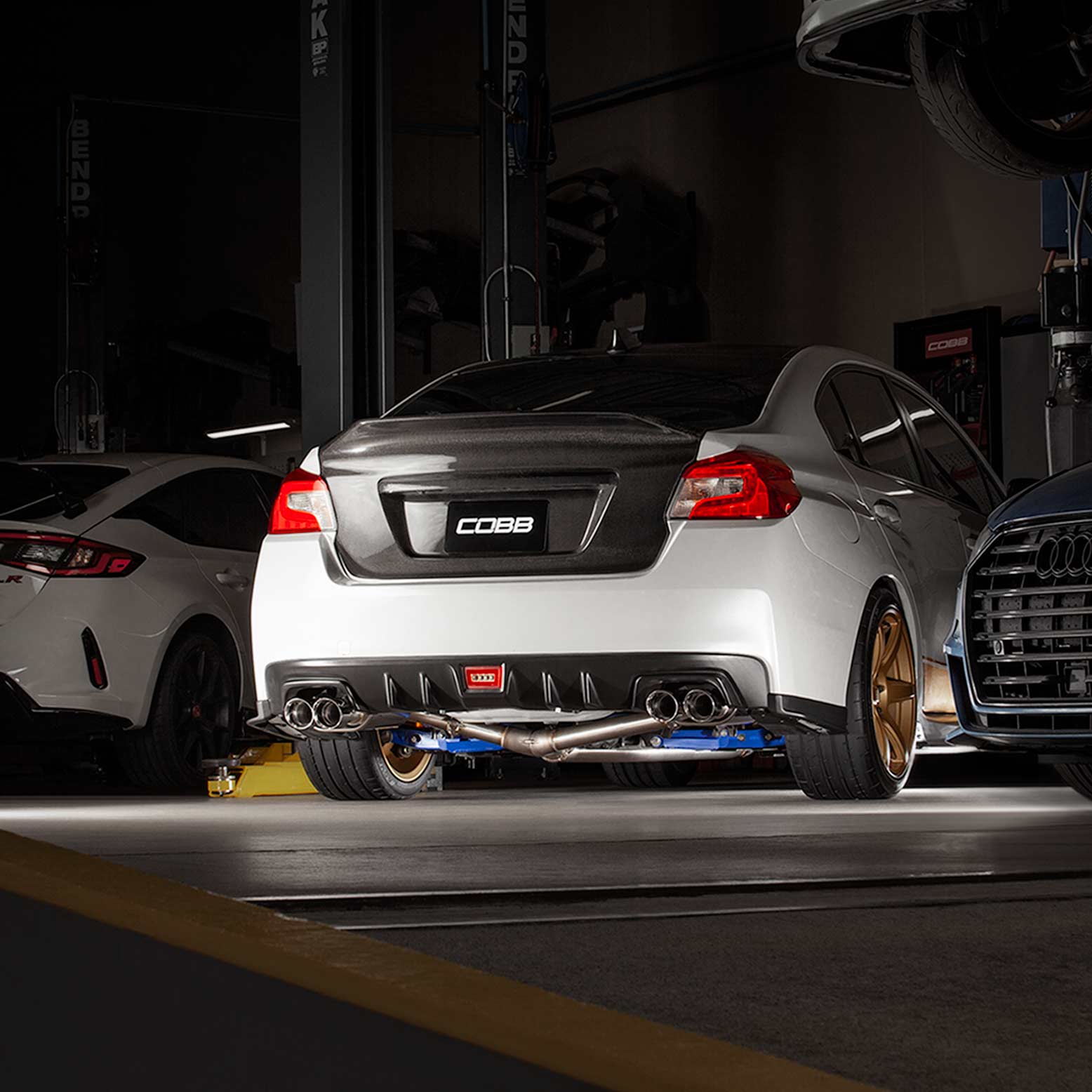 COBB Stainless Steel Catback Exhaust – 2015–2021 Subaru WRX / STI