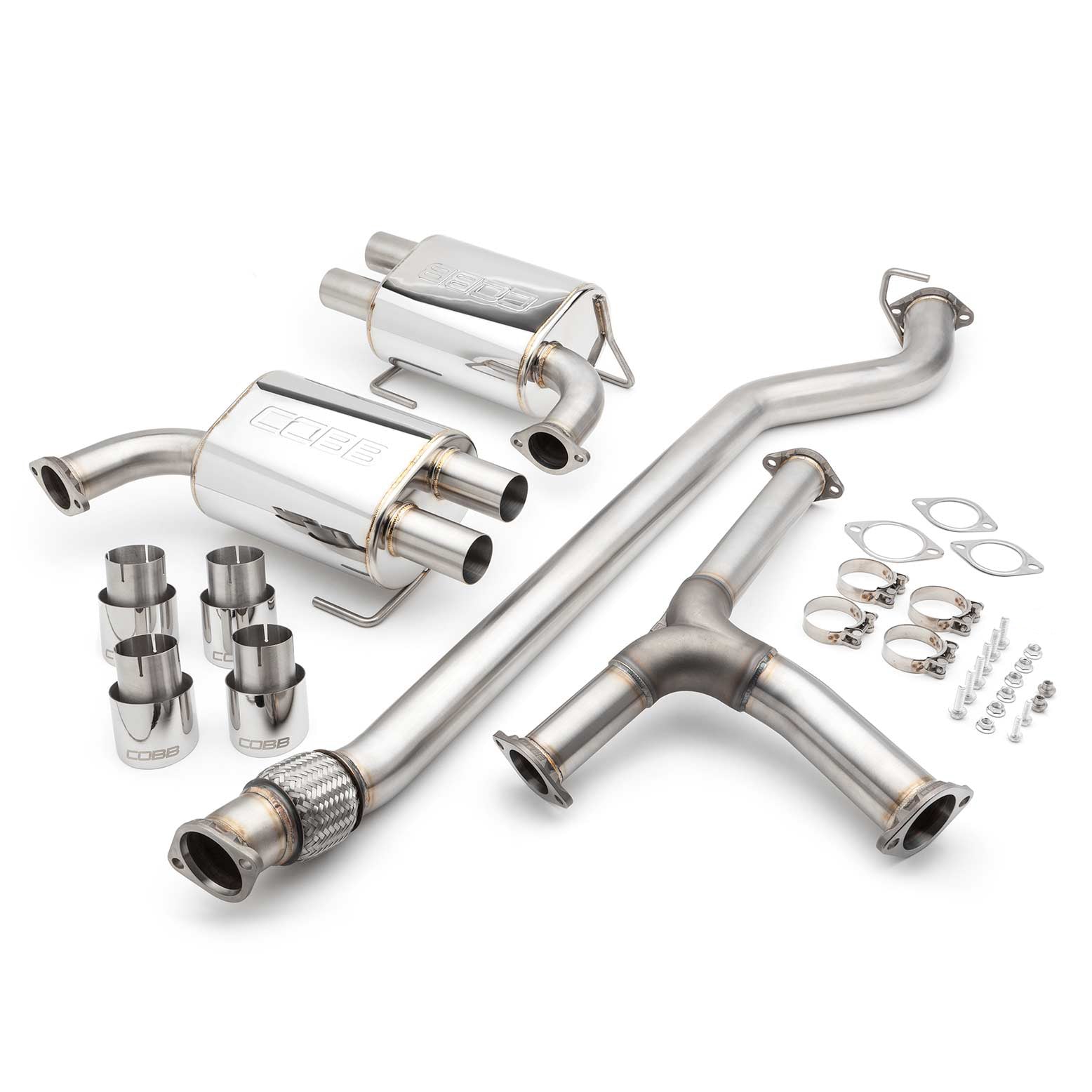 COBB Stainless Steel Catback Exhaust – 2015–2021 Subaru WRX / STI