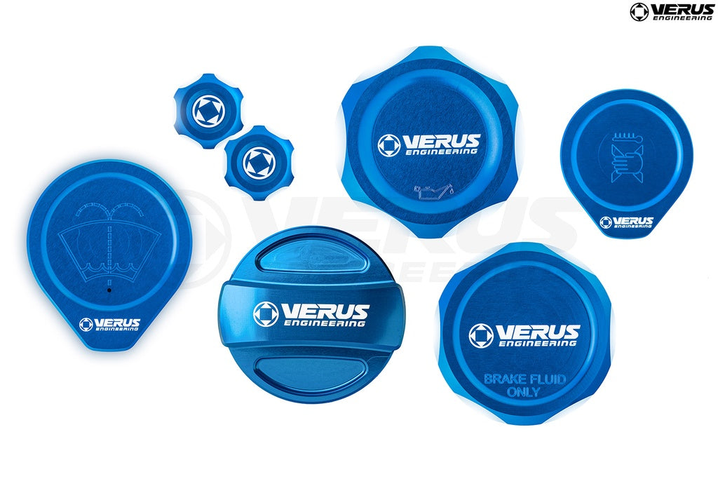 Verus Engineering Anodized Full Car Cap Kit - 2022+ Subaru BRZ / Toyota GR86