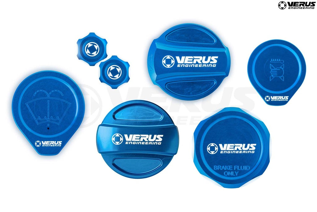 Verus Engineering Anodized Full Car Cap Kit - 2022+ Subaru BRZ / Toyota GR86