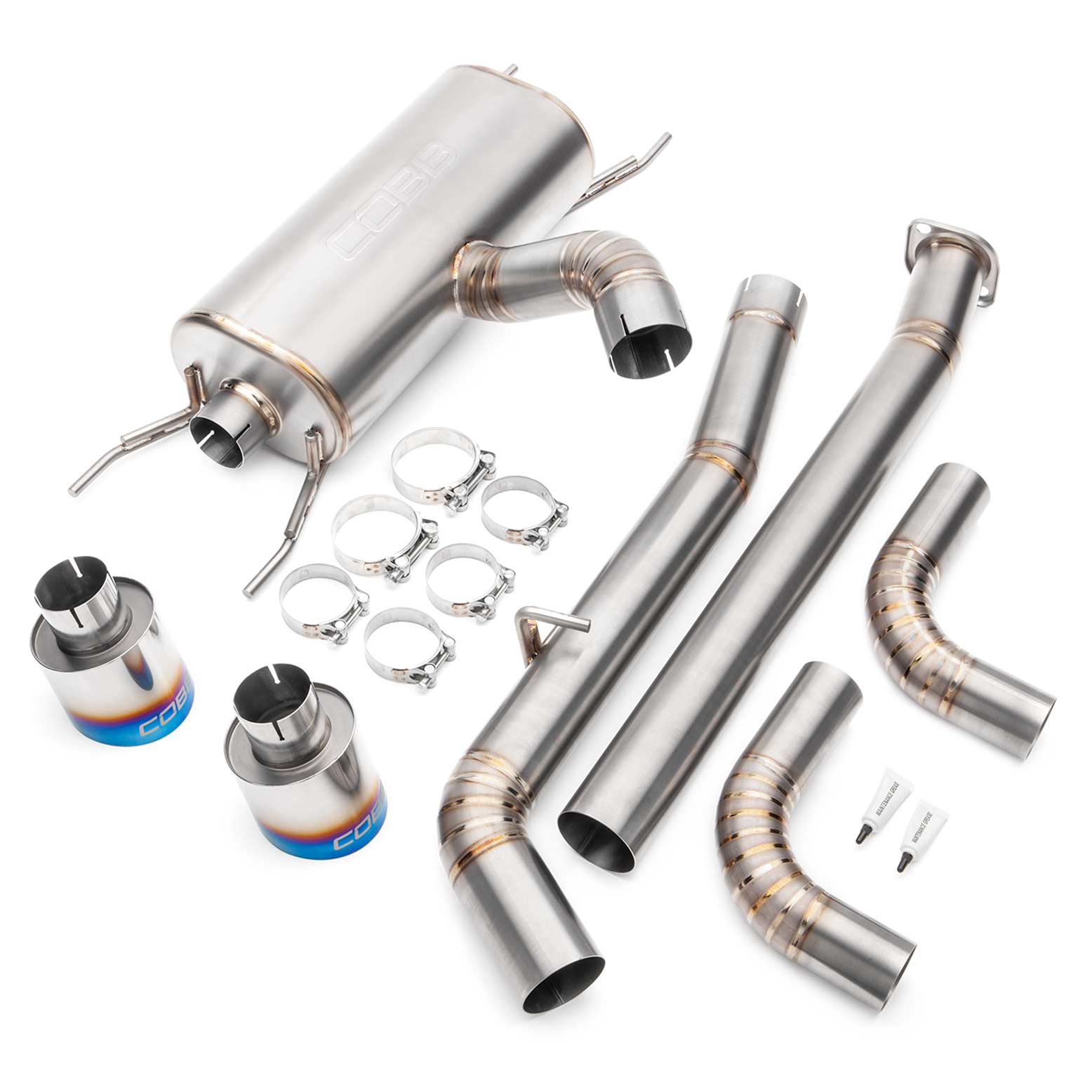 Cobb Titanium Cat-Back Exhaust 2013-2022+ Scion FR-S / Subaru BRZ / Toyota GT86 & GR86