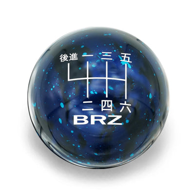Billetworkz Cosmic Space Shift Knob 6 Speed BRZ Japanese Engraving - 2022+ Toyota GR86 / Subaru BRZ