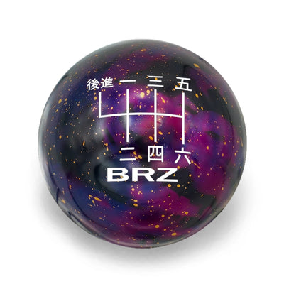 Billetworkz Cosmic Space Shift Knob 6 Speed BRZ Japanese Engraving - 2022+ Toyota GR86 / Subaru BRZ
