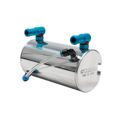 Cusco Oil Catch Tank Set Horizontal Mount 0.6L Round Type - 13-22+ Toyota FRS GR86 & Subaru BRZ