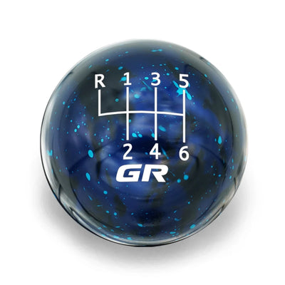 Billetworkz Cosmic Space Shift Knob 6 Speed GR Standard Engraving - 2022+ Toyota GR86 / Subaru BRZ