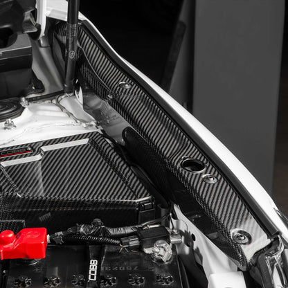 COBB Redline Carbon Fiber Fender Shrouds – 2022+ Subaru WRX