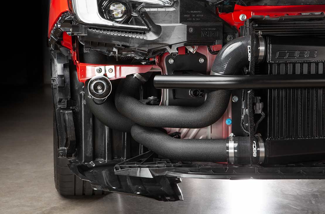 Cobb Front Mount Intercooler Redline Intake Package - 2022+ Subaru WRX
