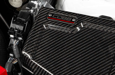 COBB Redline Driver Side Carbon Fiber VB Fuse Cover – 2022+ Subaru WRX