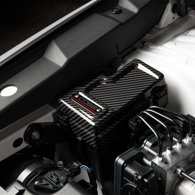 COBB Subaru Redline VB Carbon Fiber Fuse Cover (Passenger Side) - 2022+ Subaru WRX