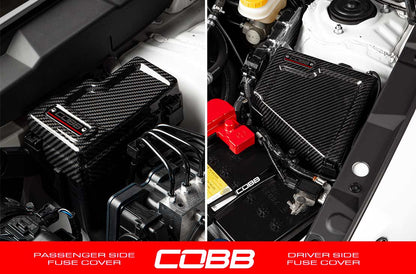 Cobb Redline Carbon Fiber Fuse Cover Kit - 2022+ Subaru WRX