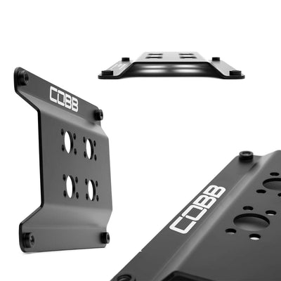 COBB License Plate Relocation Mount - 2015-2022+ Subaru WRX / 13-22+ Subaru BRZ / Toyota 86 & GR86 / 13-16 Scion FR-S