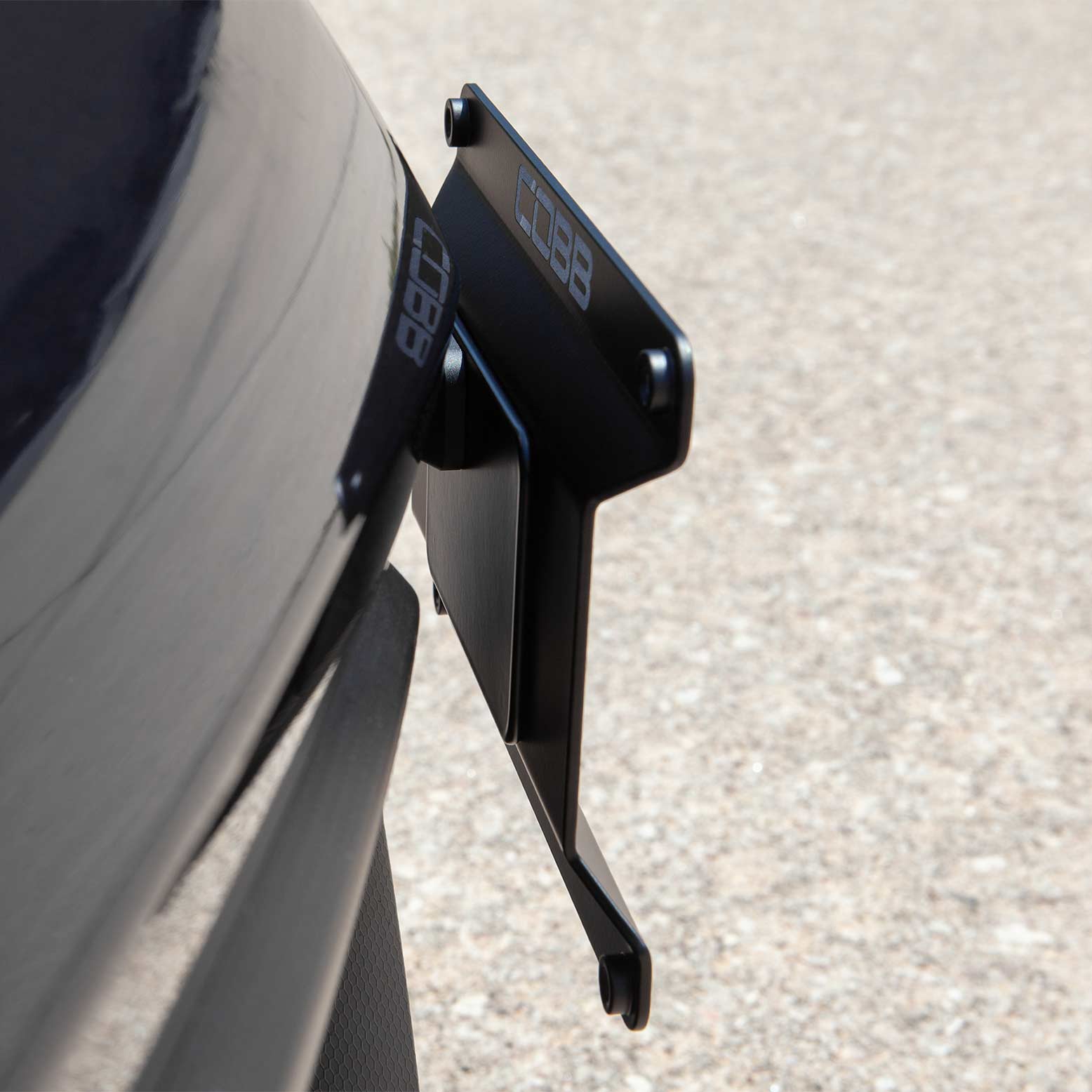 Cobb License Plate Relocation Mount - 2015-2022+ Subaru WRX / 13-22+ Subaru BRZ / Toyota 86 & GR86 / 13-16 Scion FR-S