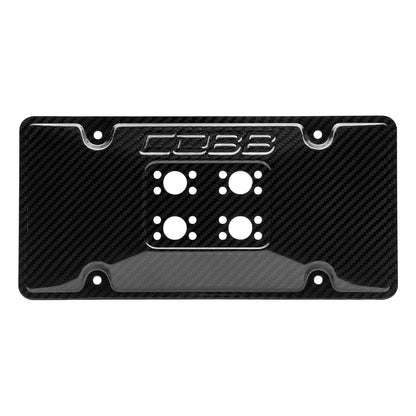 Cobb Redline Carbon Fiber License Plate Relocation Mount - 2015-2022+ Subaru WRX / 13-22+ Subaru BRZ / Toyota 86 & GR86 / 13-16 Scion FR-S