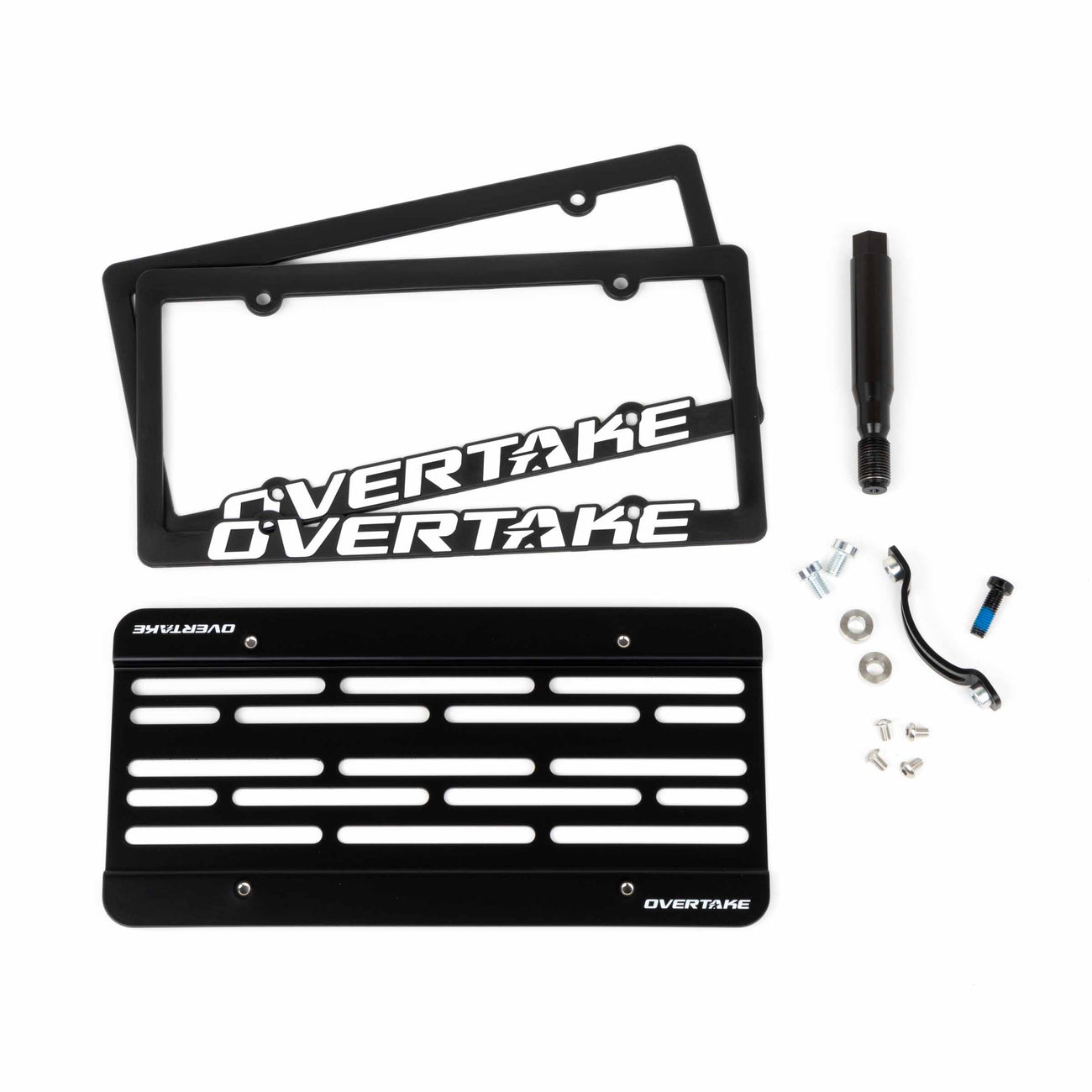 Overtake MaxxAdjust License Plate Relocation Kit - 2013+ BRZ / FRS / 86 / 18-22+ Subaru WRX