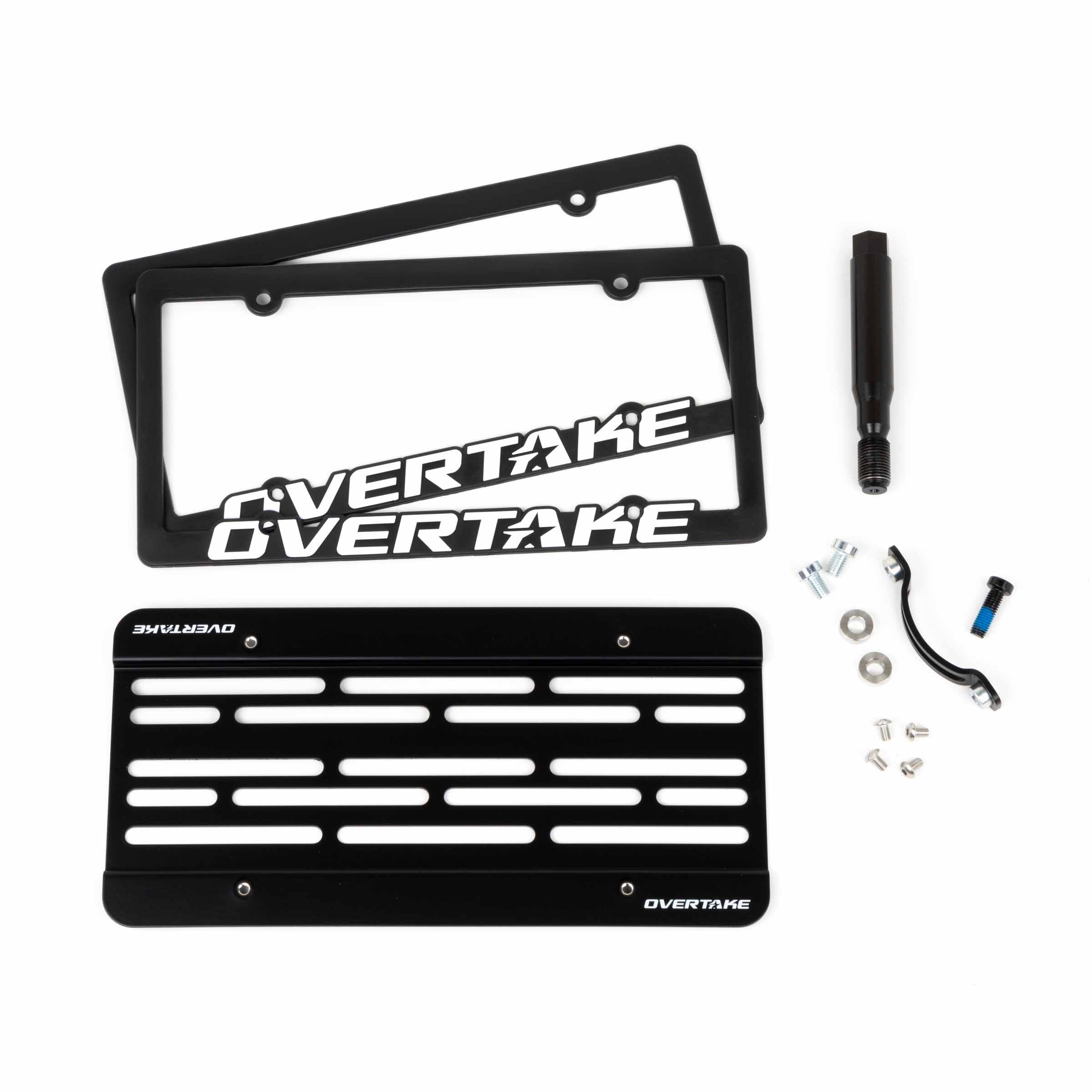 OVERTAKE MaxxAdjust License Plate Relocation Kit - Subaru 2015-2017 WRX / 2015-2017 STI