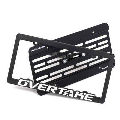 Overtake MaxxAdjust License Plate Relocation Kit - 2013+ BRZ / FRS / 86 / 18-22+ Subaru WRX