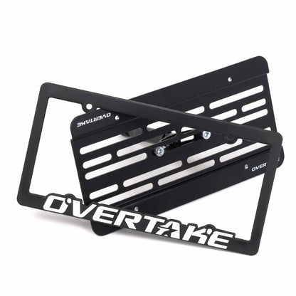 Overtake MaxxAdjust License Plate Relocation Kit - 2013+ BRZ / FRS / 86 / 18-22+ Subaru WRX