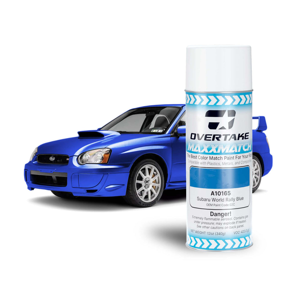 Overtake MaxxMatch Paint - Subaru World Rally Blue O2C 12oz. Cand ...