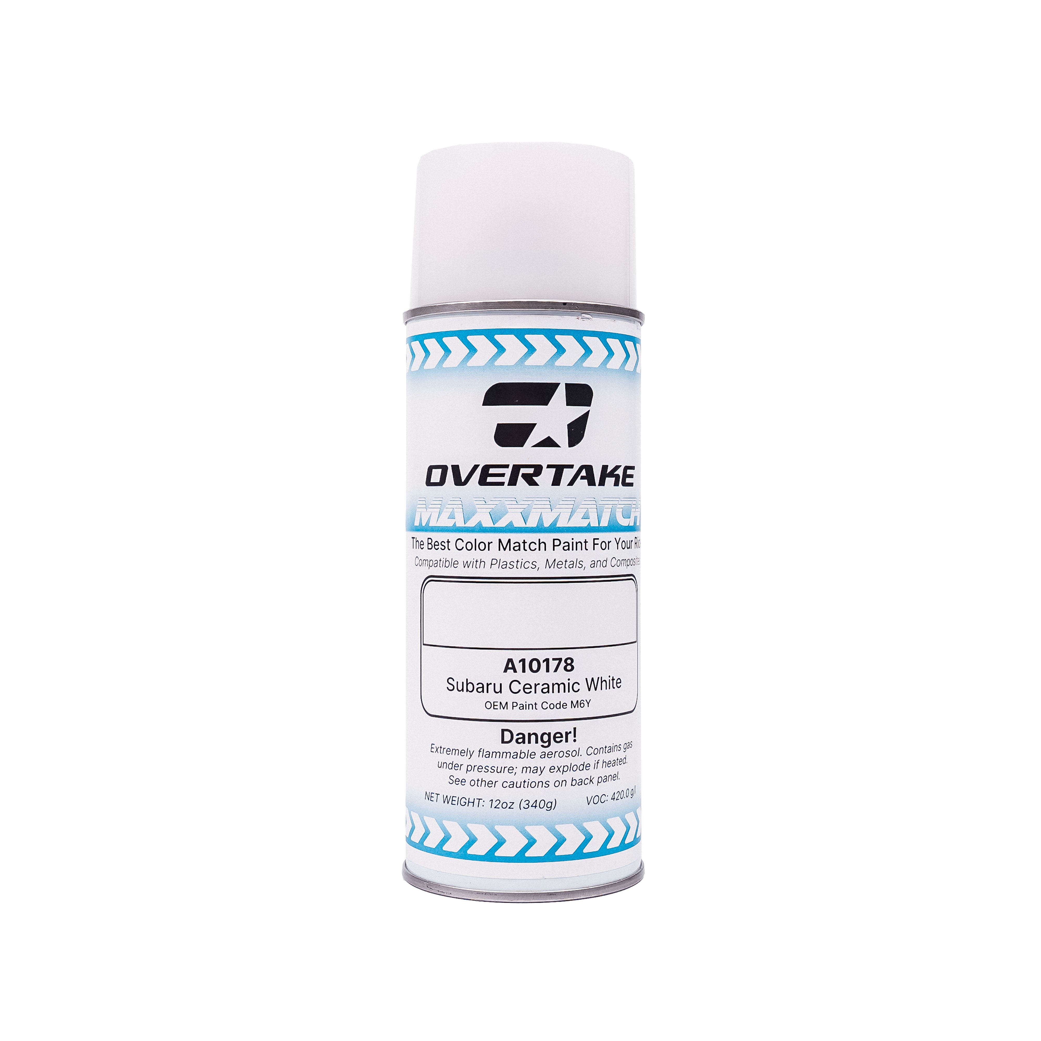 Overtake MaxxMatch Paint - Subaru Ceramic White M6Y 12oz. Can