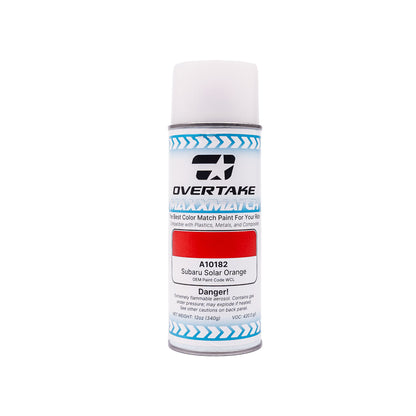Overtake MaxxMatch Paint - Subaru Solar Orange WCL 12oz. Can