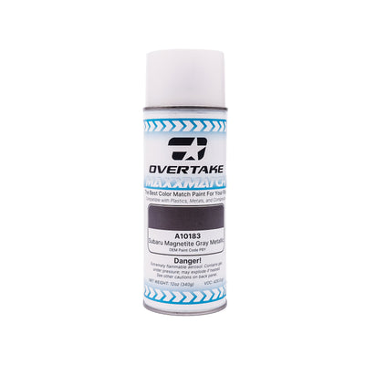 Overtake MaxxMatch Paint - Subaru Magnetite Grey Metallic P8Y 12oz. Can