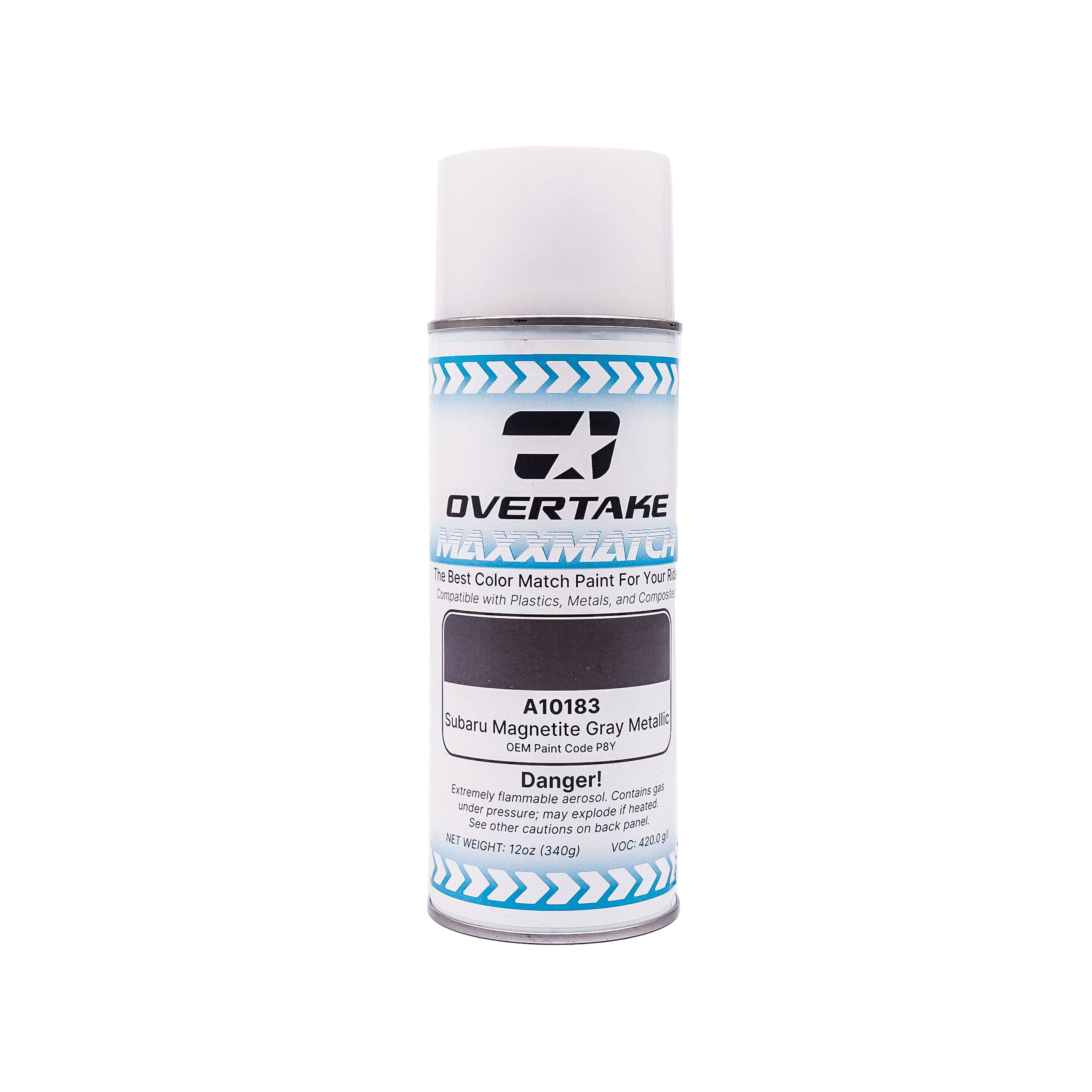 Overtake MaxxMatch Paint - Subaru Magnetite Grey Metallic P8Y 12oz. Can