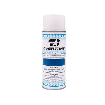 Overtake MaxxMatch Paint - Subaru Sapphire Blue Pearl WCH 12oz. Can