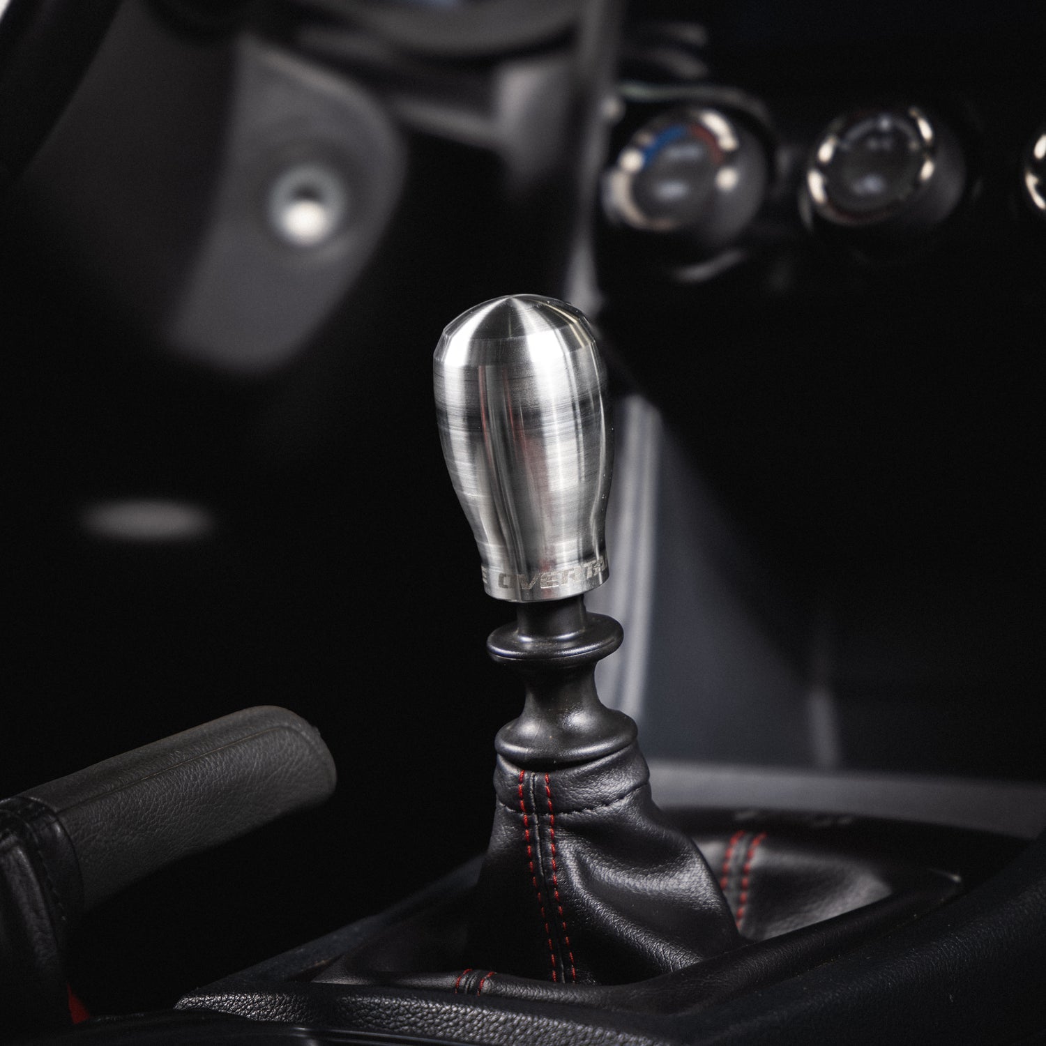 Overtake M12x1.25 Weighted Tear Drop Shift Knob - Scion Fr-S / Toyota 86 / GR86 / Subaru BRZ / WRX / STI