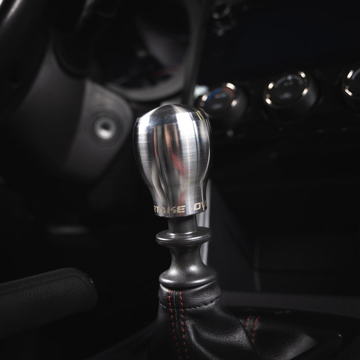 Overtake M12x1.25 Weighted Light Bulb Shift Knob – Scion FR-S / Toyota 86 / GR86 / Subaru BRZ / WRX / STI