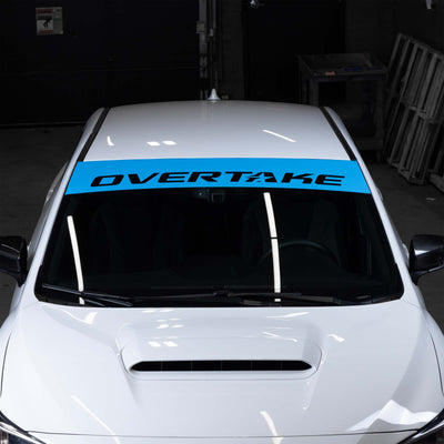 OVERTAKE Windshield Banner - Subaru NON-Eyesight