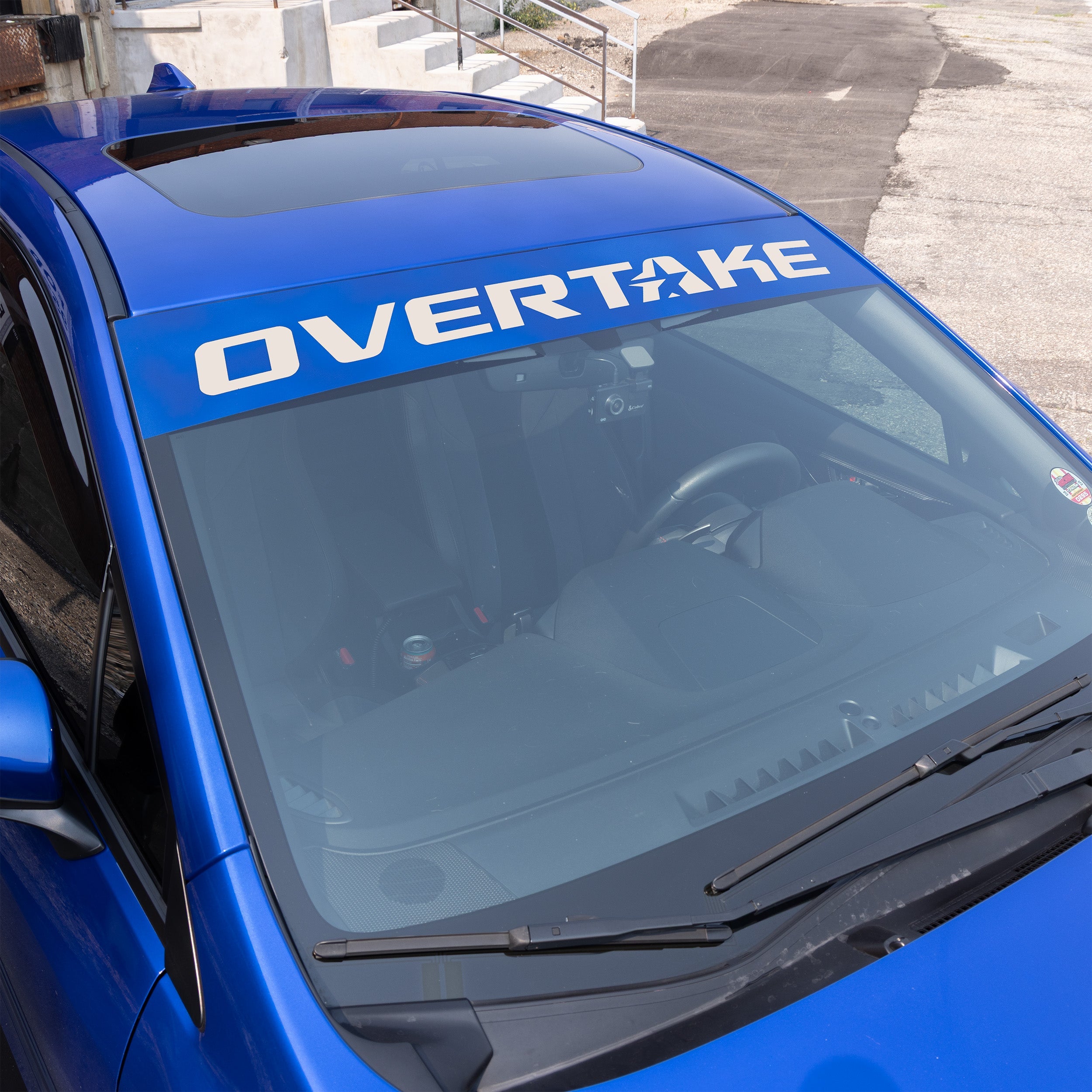 OVERTAKE Windshield Banner - Subaru NON-Eyesight