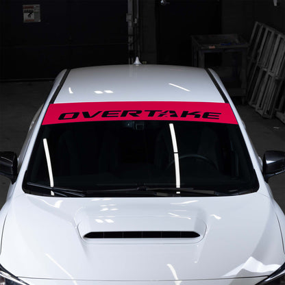 OVERTAKE Windshield Banner - Subaru NON-Eyesight