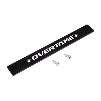 OVERTAKE Front License Plate Delete - 2022-2026 Subaru BRZ / Toyota GR86