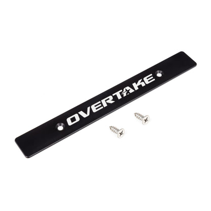 OVERTAKE Front License Plate Delete - 2022-2026 Subaru BRZ / Toyota GR86