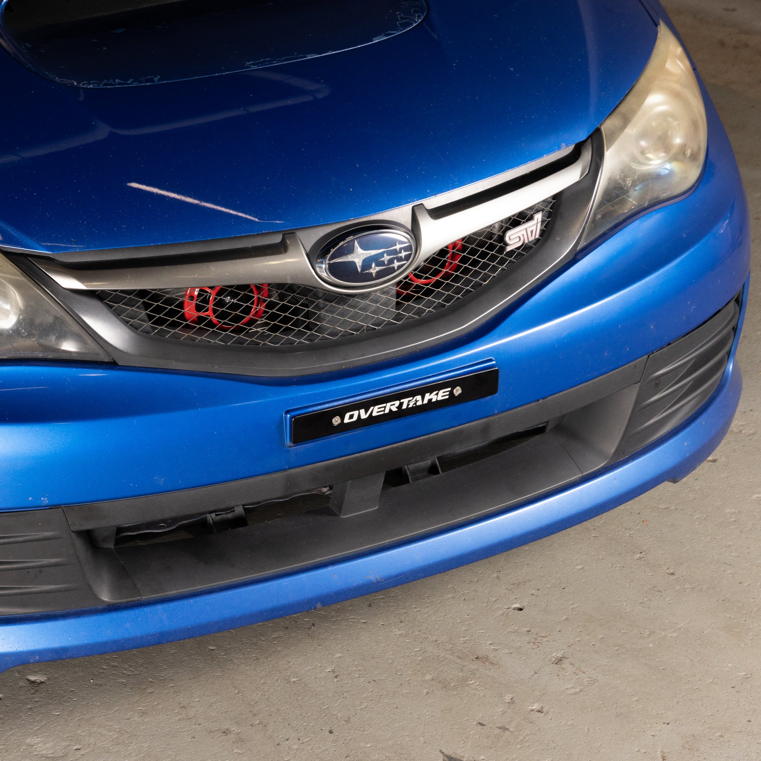OVERTAKE Front License Plate Delete - 2022-2026 Subaru BRZ / Toyota GR86