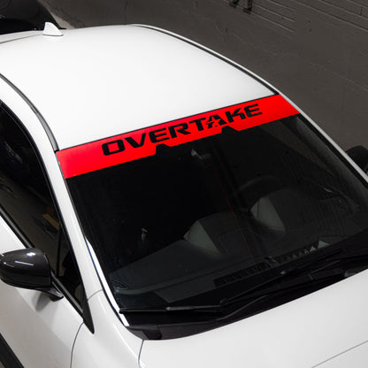 OVERTAKE EyeSight Windshield Banner - 2022+ Subaru WRX